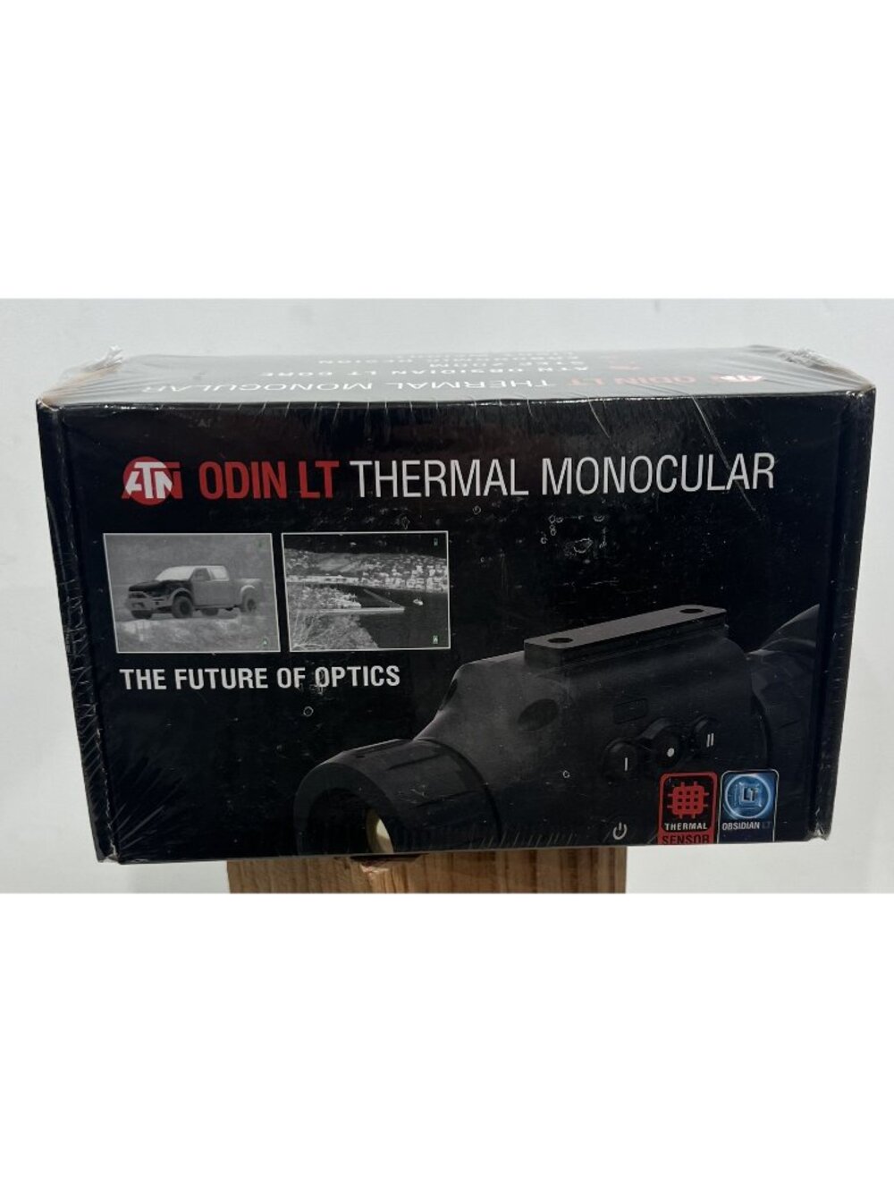 ATN ODIN LT 320 2-41x19mm Compact Thermal Monocular Black TIMNODN319X New Sealed